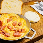 Huevos con Salchicha