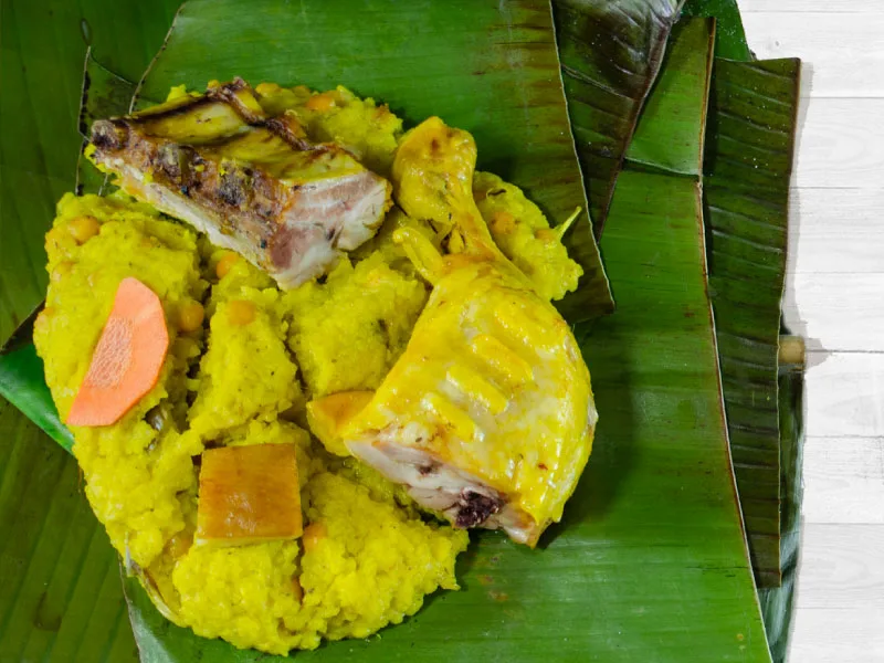 Tamal chaparral