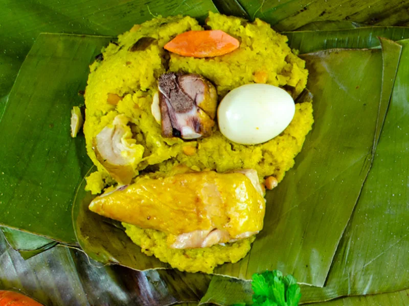 Tamal espinal tolimense
