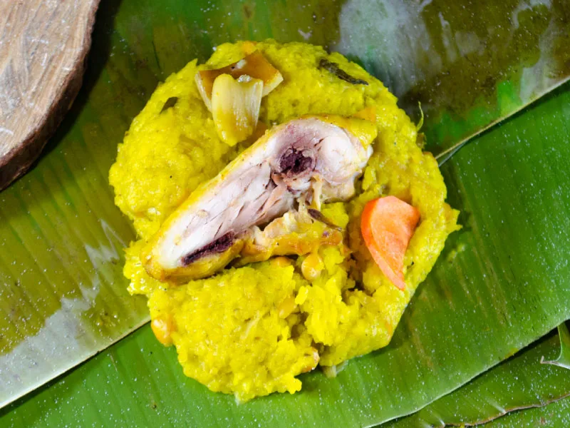 Tamal guamito tolimense